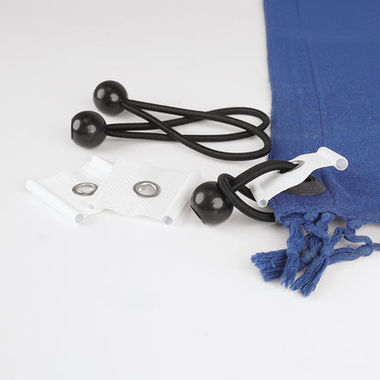 AlohaTuch® 3 Kederösen 5/6 mm &amp; 7/8 mm + 3 Zeltspanner