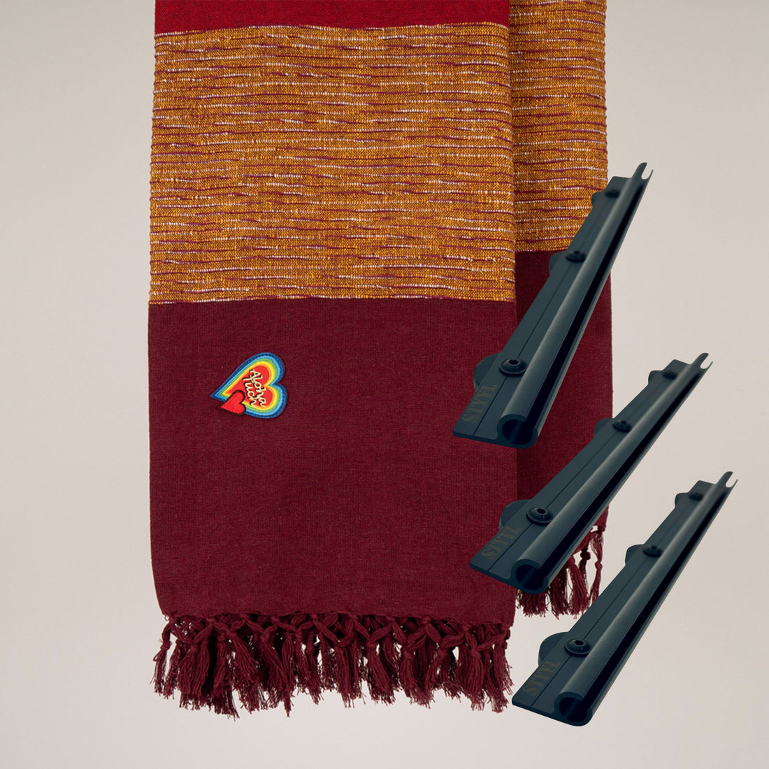 Set magnetische Kederleisten + AlohaTuch®-Keder 7,5 mm