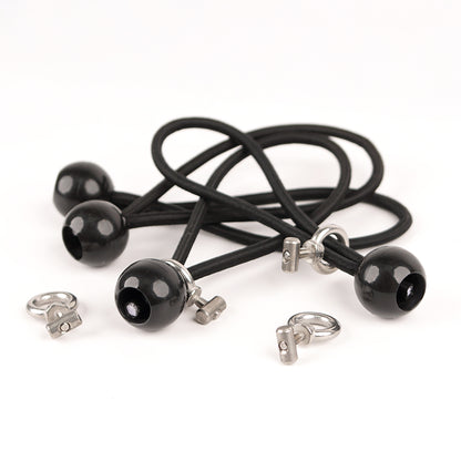 Keder Kit Set - 4 Keder End Stoppers &amp; 4 Tent Tensioners