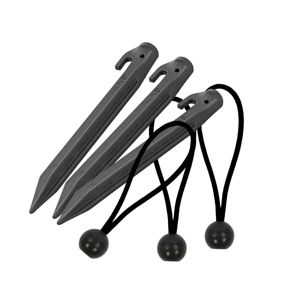 Set - DELUXE AlohaTuch®-Keder 5,5 mm inkl. Heringen &amp; Zeltspannern
