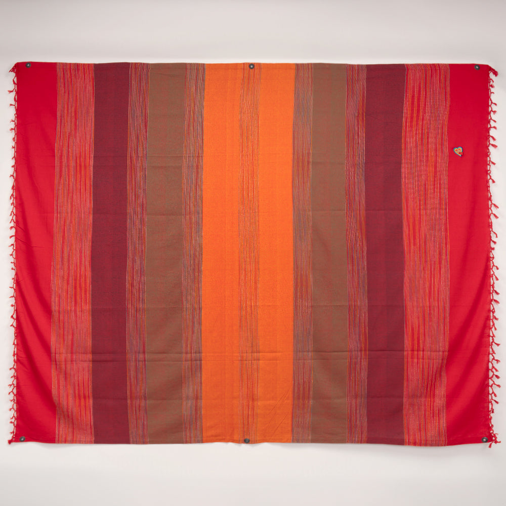 DELUXE AlohaTuch®Original - Magnetisches Campingtuch / Reisetuch für den Van