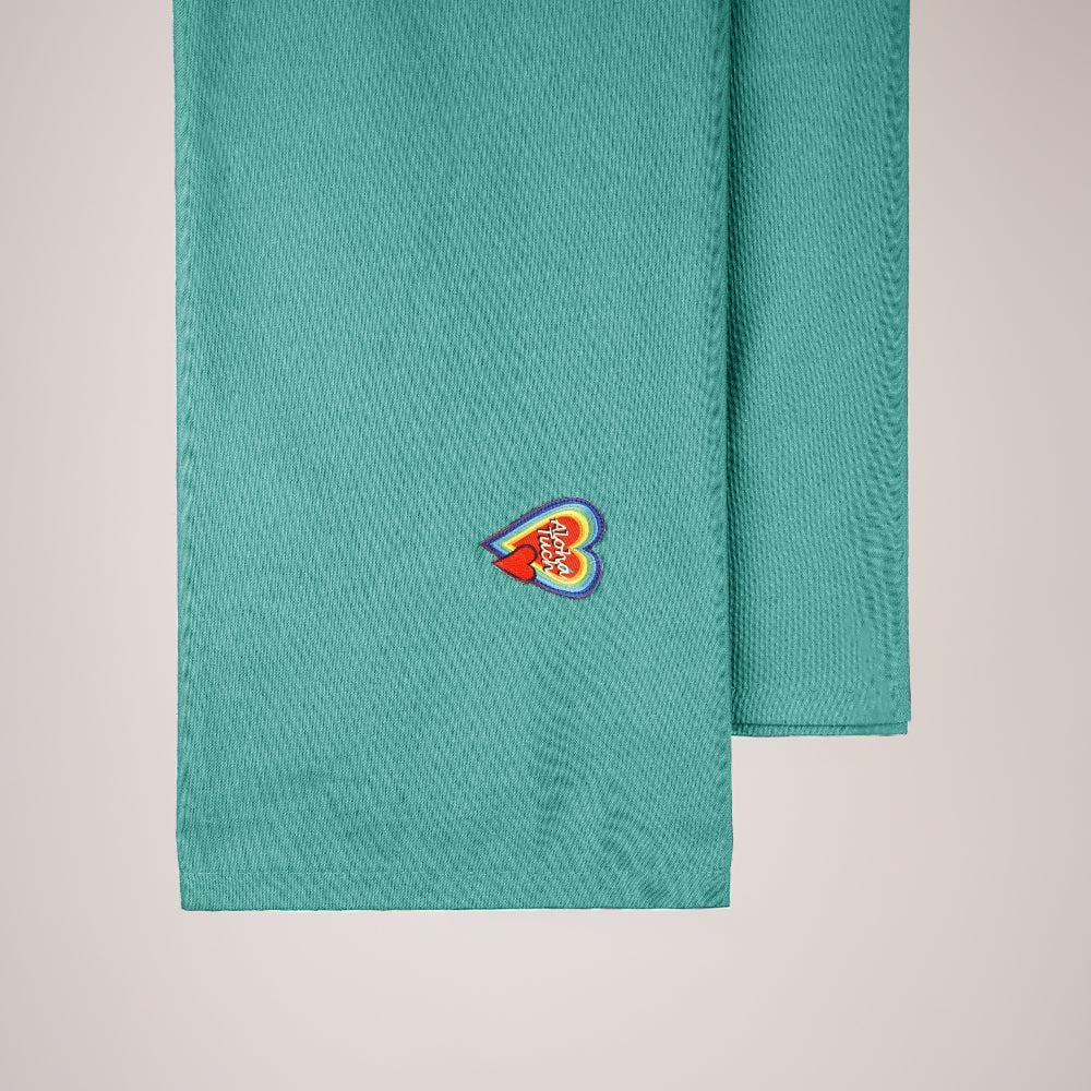 Set - Classic AlohaTuch®-Original 2.70 m wide, solid color, incl. 3 tent poles &amp; accessories