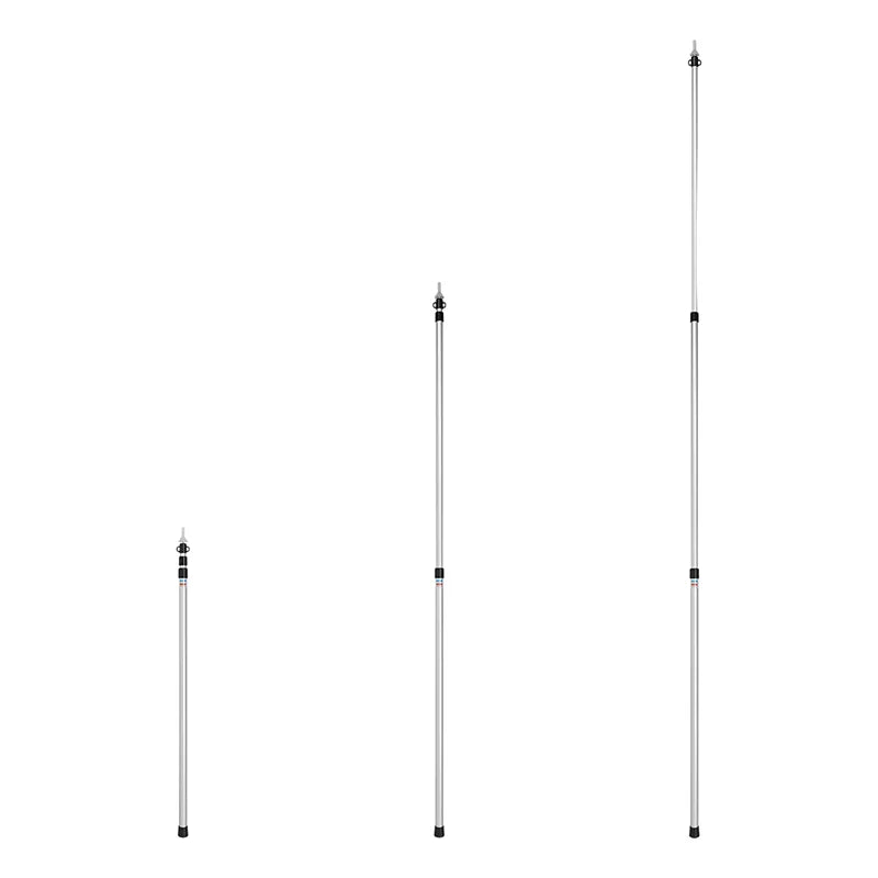 1 telescopic tent pole, 3-piece, 106 - 280 cm