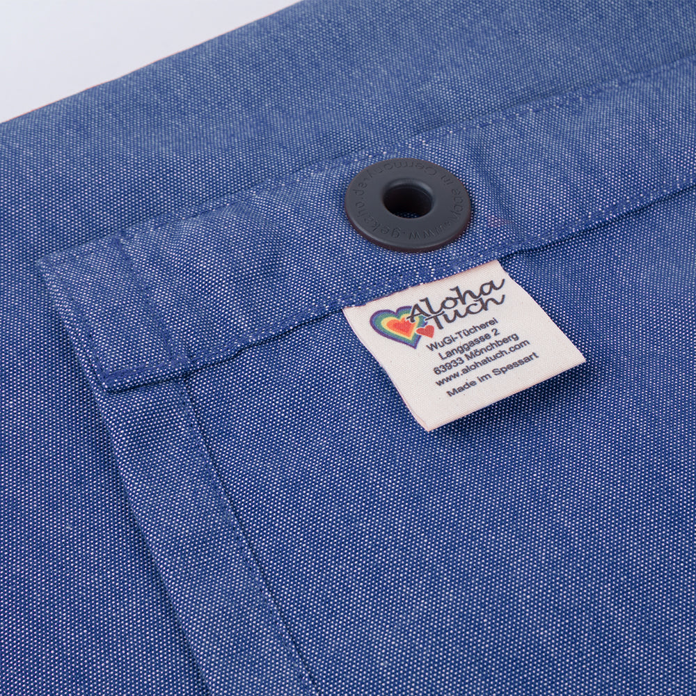 Set - AlohaTuch®-Original Platschi 3.10 m, water-repellent, incl. tent poles &amp; accessories