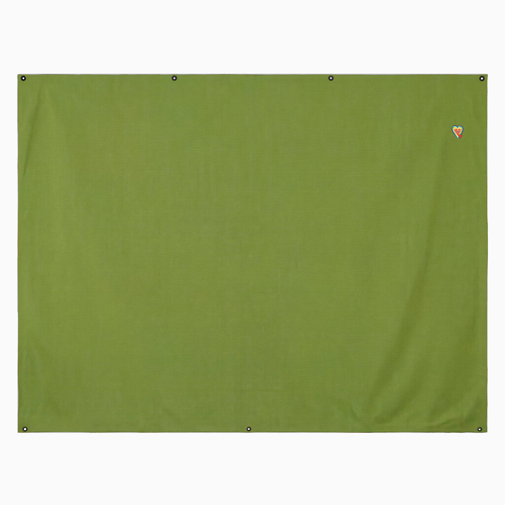Set - AlohaTuch®-Original Platschi 3.10 m, water-repellent, incl. tent poles &amp; accessories